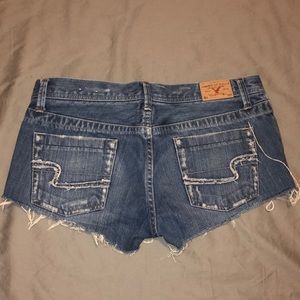 american eagle jean shorts
